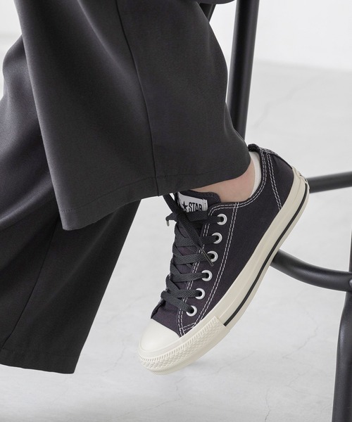 CONVERSE(コンバース)の「CONVERSE コンバース ALL STAR STITCHING OX オールスター スニーカー(スニーカー・レディース・グレー/ベージュ・24.0cm/23.5cm/23.0cm/22.5cm/22.0cm/25.0cm/24.5cm/26.0cm/25.5cm)」の3枚目の写真
