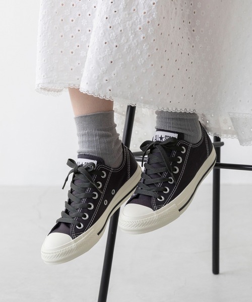 CONVERSE(コンバース)の「CONVERSE コンバース ALL STAR STITCHING OX オールスター スニーカー(スニーカー・レディース・グレー/ベージュ・24.0cm/23.5cm/23.0cm/22.5cm/22.0cm/25.0cm/24.5cm/26.0cm/25.5cm)」の9枚目の写真