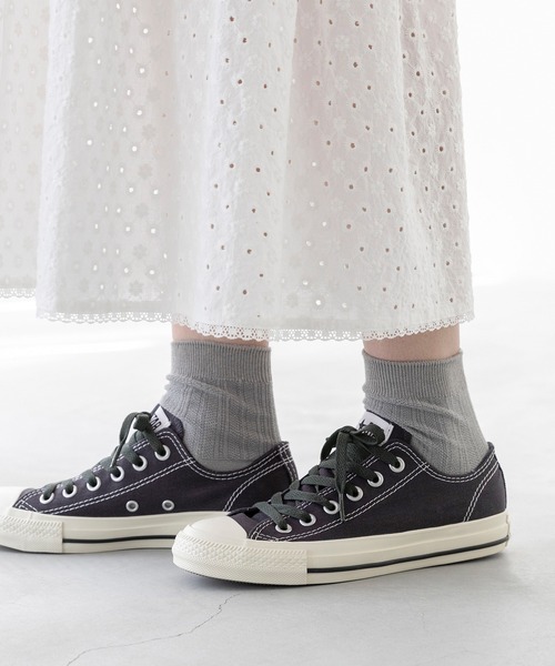CONVERSE(コンバース)の「CONVERSE コンバース ALL STAR STITCHING OX オールスター スニーカー(スニーカー・レディース・グレー/ベージュ・24.0cm/23.5cm/23.0cm/22.5cm/22.0cm/25.0cm/24.5cm/26.0cm/25.5cm)」の11枚目の写真