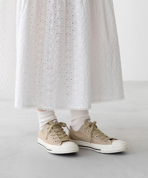 CONVERSE(コンバース)の「CONVERSE コンバース ALL STAR STITCHING OX オールスター スニーカー(スニーカー・レディース・グレー/ベージュ・24.0cm/23.5cm/23.0cm/22.5cm/22.0cm/25.0cm/24.5cm/26.0cm/25.5cm)」の16枚目の写真