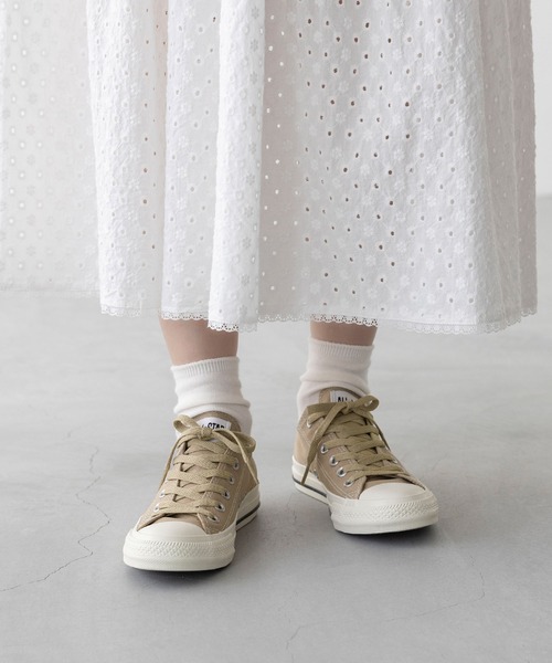 CONVERSE(コンバース)の「CONVERSE コンバース ALL STAR STITCHING OX オールスター スニーカー(スニーカー・レディース・グレー/ベージュ・24.0cm/23.5cm/23.0cm/22.5cm/22.0cm/25.0cm/24.5cm/26.0cm/25.5cm)」の17枚目の写真