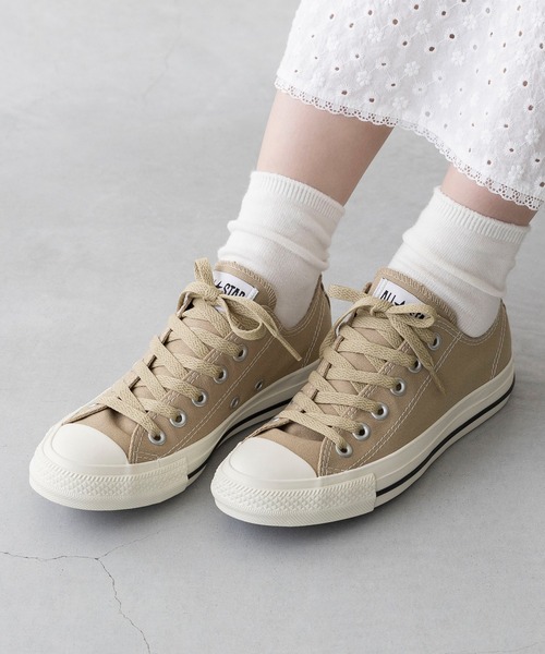 CONVERSE(コンバース)の「CONVERSE コンバース ALL STAR STITCHING OX オールスター スニーカー(スニーカー・レディース・グレー/ベージュ・24.0cm/23.5cm/23.0cm/22.5cm/22.0cm/25.0cm/24.5cm/26.0cm/25.5cm)」の18枚目の写真
