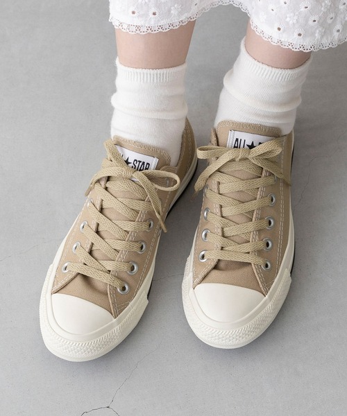 CONVERSE(コンバース)の「CONVERSE コンバース ALL STAR STITCHING OX オールスター スニーカー(スニーカー・レディース・グレー/ベージュ・24.0cm/23.5cm/23.0cm/22.5cm/22.0cm/25.0cm/24.5cm/26.0cm/25.5cm)」の19枚目の写真