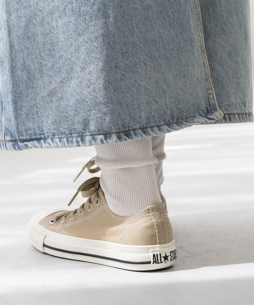 CONVERSE(コンバース)の「CONVERSE コンバース ALL STAR STITCHING OX オールスター スニーカー(スニーカー・レディース・グレー/ベージュ・24.0cm/23.5cm/23.0cm/22.5cm/22.0cm/25.0cm/24.5cm/26.0cm/25.5cm)」の21枚目の写真