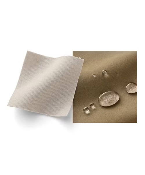 IEDIT(イディット)の「IEDIT 一枚でコーデが決まる袖タックTシャツと撥水(はっすい)スカートのドッキングワンピース(ワンピース・レディース・ブラック/カーキ・SP/4L/3L/LL/L/M/MP)」の9枚目の写真