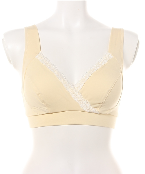 SweetMommy（スウィートマミー）の「【日本製】伝説の授乳ブラ 美胸 ノンワイヤー ブラジャー [産前産後] [産婦人科医推奨]（マタニティウェア/グッズ・レディース・ブラック/サックスブルー/ベビーピンク/パープル/ピンク/グレー/イエロー/ホワイト/ネイビー/ラベンダー/ブルーグリーン/ライトグレー・L/LL/3L/M/X-LARGE/XX-LARGE/XL/XXL/3L(UB-)）」の19枚目の写真