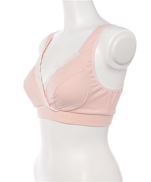 SweetMommy（スウィートマミー）の「【日本製】伝説の授乳ブラ 美胸 ノンワイヤー ブラジャー [産前産後] [産婦人科医推奨]（マタニティウェア/グッズ・レディース・ブラック/サックスブルー/ベビーピンク/パープル/ピンク/グレー/イエロー/ホワイト/ネイビー/ラベンダー/ブルーグリーン/ライトグレー・L/LL/3L/M/X-LARGE/XX-LARGE/XL/XXL/3L(UB-)）」の13枚目の写真