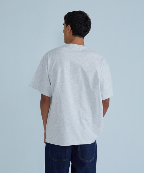 SILAS(サイラス)の「SQUARE ALIGNED S/S TEE(Tシャツ/カットソー・メンズ・アッシュ/ホワイト/バーガンディー・XL/M/L)」の7枚目の写真