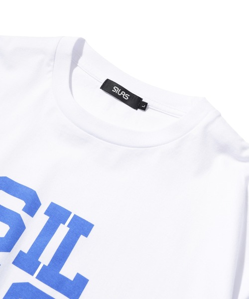 SILAS(サイラス)の「SQUARE ALIGNED S/S TEE(Tシャツ/カットソー・メンズ・アッシュ/ホワイト/バーガンディー・XL/M/L)」の10枚目の写真