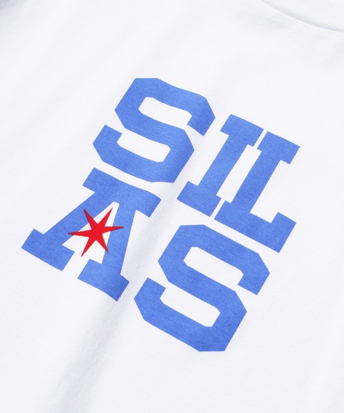 SILAS(サイラス)の「SQUARE ALIGNED S/S TEE(Tシャツ/カットソー・メンズ・アッシュ/ホワイト/バーガンディー・XL/M/L)」の11枚目の写真