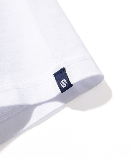 SILAS(サイラス)の「SQUARE ALIGNED S/S TEE(Tシャツ/カットソー・メンズ・アッシュ/ホワイト/バーガンディー・XL/M/L)」の12枚目の写真