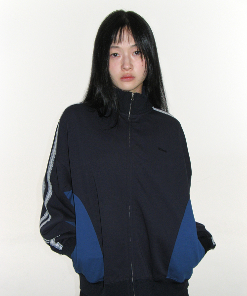 AMESWORLDWIDE(アメスワールドワイド)の「LACE TRACK ZIP-UP NAVY(その他アウター・レディース・その他・FREE)」の7枚目の写真