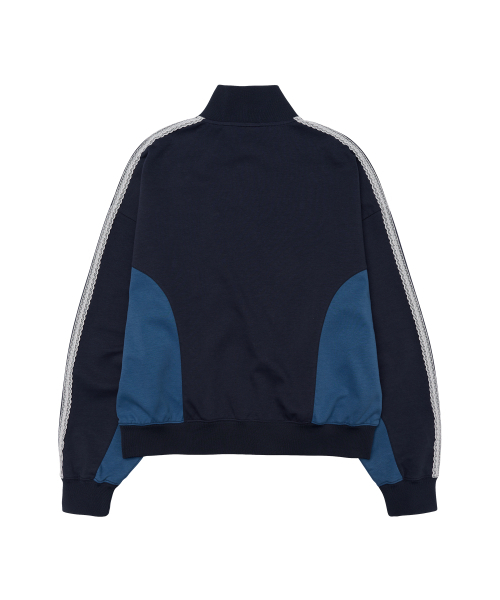 AMESWORLDWIDE(アメスワールドワイド)の「LACE TRACK ZIP-UP NAVY(その他アウター・レディース・その他・FREE)」の9枚目の写真