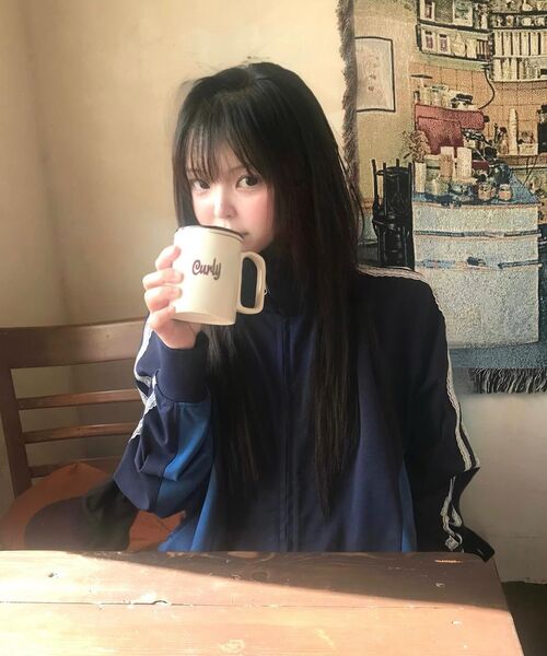 AMESWORLDWIDE(アメスワールドワイド)の「LACE TRACK ZIP-UP NAVY(その他アウター・レディース・その他・FREE)」の10枚目の写真