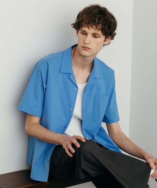 LURAKU（ルラク）の「【LURAKU】Open Collar Short Sleeve Shirt
