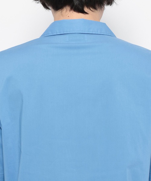 LURAKU(ルラク)の「【LURAKU】Open Collar Short Sleeve Shirt / オープンカラー半袖シャツ(シャツ/ブラウス・メンズ・ホワイト系その他/サックスブルー・L/S/M)」の19枚目の写真