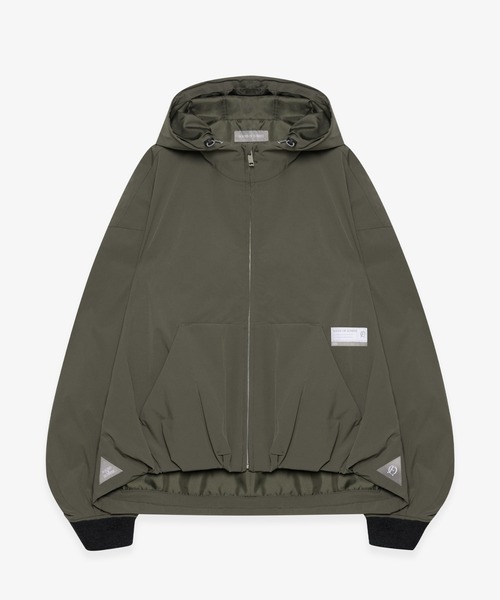 SOUND OF SUNRISE(サウンドオブサンライズ)の「S.O.S Shell Hooded Jacket(ナイロンジャケット・メンズ・カーキ/ブラック・XL/L/M/S)」の15枚目の写真