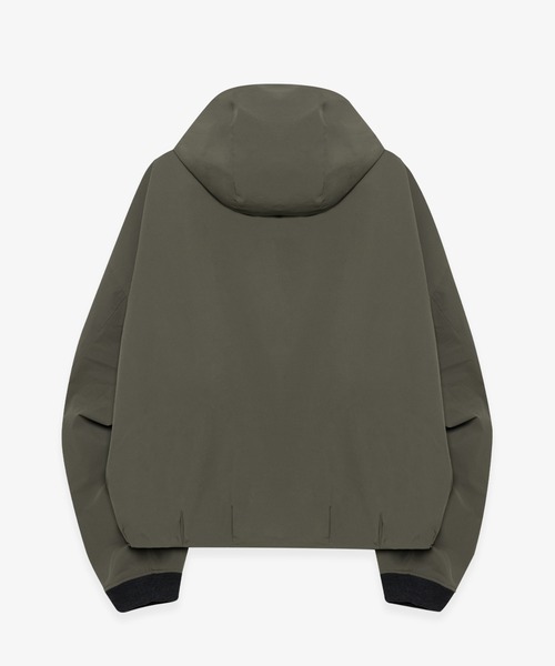 SOUND OF SUNRISE(サウンドオブサンライズ)の「S.O.S Shell Hooded Jacket(ナイロンジャケット・メンズ・カーキ/ブラック・XL/L/M/S)」の16枚目の写真