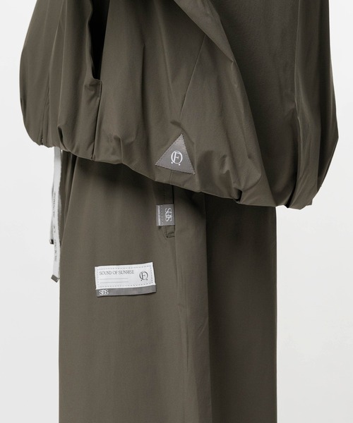 SOUND OF SUNRISE(サウンドオブサンライズ)の「S.O.S Shell Hooded Jacket(ナイロンジャケット・メンズ・カーキ/ブラック・XL/L/M/S)」の13枚目の写真