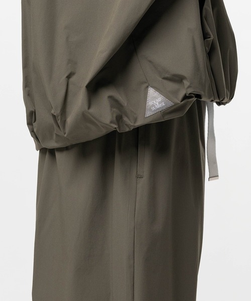 SOUND OF SUNRISE(サウンドオブサンライズ)の「S.O.S Shell Hooded Jacket(ナイロンジャケット・メンズ・カーキ/ブラック・XL/L/M/S)」の14枚目の写真
