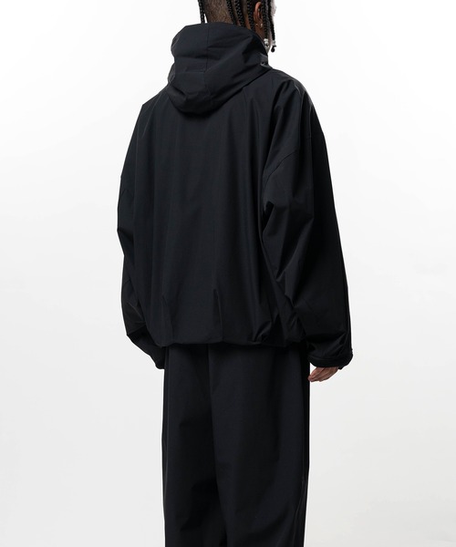 SOUND OF SUNRISE(サウンドオブサンライズ)の「S.O.S Shell Hooded Jacket(ナイロンジャケット・メンズ・カーキ/ブラック・XL/L/M/S)」の5枚目の写真