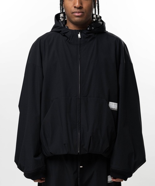 SOUND OF SUNRISE(サウンドオブサンライズ)の「S.O.S Shell Hooded Jacket(ナイロンジャケット・メンズ・カーキ/ブラック・XL/L/M/S)」の6枚目の写真