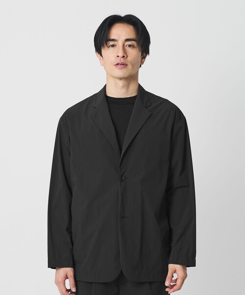 BEAUTY&YOUTH UNITED ARROWS(ビューティーアンドユースユナイテッドアローズ)の「360°MASTER ICE リラックス ジャケット セットアップ対応 接触冷感 ストレッチ 撥水 UVカット(テーラードジャケット・メンズ・ブラック/ダークグレー・M/XL/L/S)」の11枚目の写真
