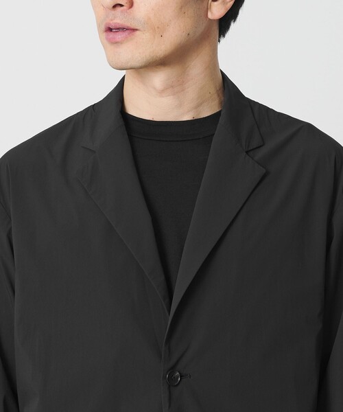 BEAUTY&YOUTH UNITED ARROWS(ビューティーアンドユースユナイテッドアローズ)の「360°MASTER ICE リラックス ジャケット セットアップ対応 接触冷感 ストレッチ 撥水 UVカット(テーラードジャケット・メンズ・ブラック/ダークグレー・M/XL/L/S)」の14枚目の写真