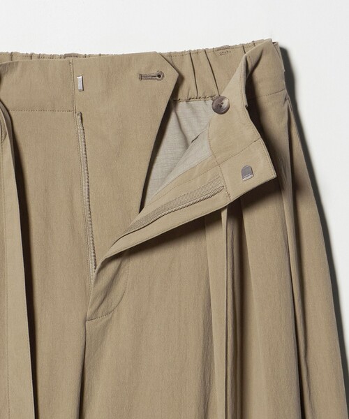 BEAUTY&YOUTH UNITED ARROWS(ビューティーアンドユースユナイテッドアローズ)の「セルロースブレンド ベルトループ ワイドパンツ ウォッシャブル(その他パンツ・レディース・ダークグレー/ダークブラウン/ベージュ・S/XS/M)」の7枚目の写真