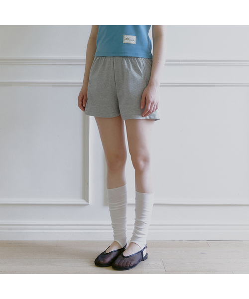 MICANE(ミケーネ)の「モニンデイリースウェットショーツ(その他パンツ・レディース・アイボリー/ブラック/ライトグレー・LARGE/SMALL/MEDIUM/X-LARGE)」の3枚目の写真