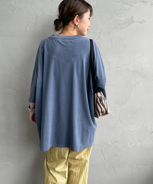 REMI RELIEF（レミレリーフ）の「[REMI RELIEF/レミレリーフ] 別注 ビッグシルエット SP加工プリントTシャツ（Tシャツ/カットソー・レディース・A/C/B・F/M/S）」の13枚目の写真