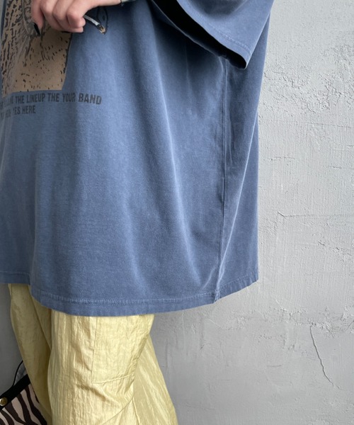 REMI RELIEF（レミレリーフ）の「[REMI RELIEF/レミレリーフ] 別注 ビッグシルエット SP加工プリントTシャツ（Tシャツ/カットソー・レディース・A/C/B・F/M/S）」の18枚目の写真