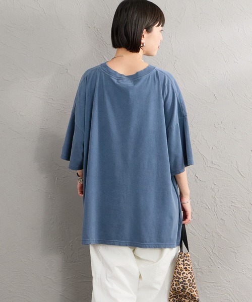 REMI RELIEF（レミレリーフ）の「[REMI RELIEF/レミレリーフ] 別注 ビッグシルエット SP加工プリントTシャツ（Tシャツ/カットソー・レディース・A/C/B・F/M/S）」の9枚目の写真