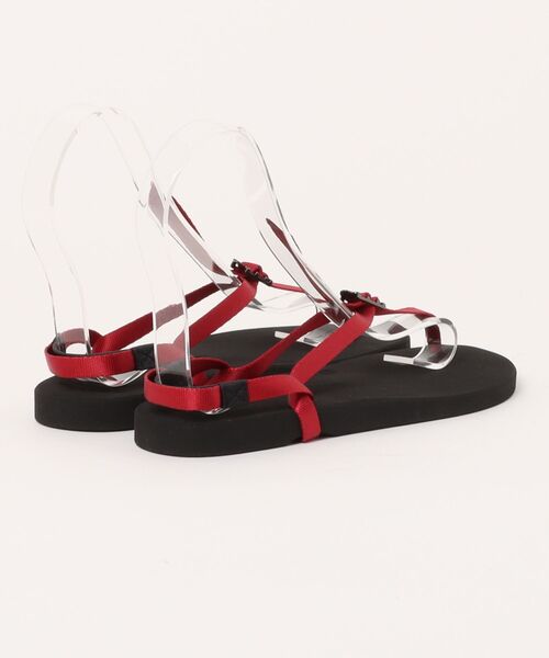 BEAUTIFUL SHOES（ビューティフルシューズ）の「BEAUTIFUL SHOES | BAREFOOT SANDALS（サンダル・レディース・ダークブラウン/レッド・24/23.5/23）」の3枚目の写真