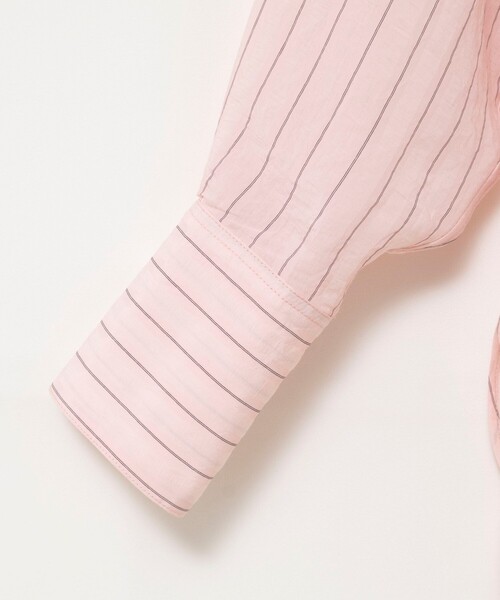 NOLLEY’S Sophi(ノーリーズソフィ)の「ウォッシャブルMARSALAダブルストライプシャツ(シャツ/ブラウス・レディース・ホワイト系その他4/ベージュ系その他3/ピンク系その他3・38)」の13枚目の写真