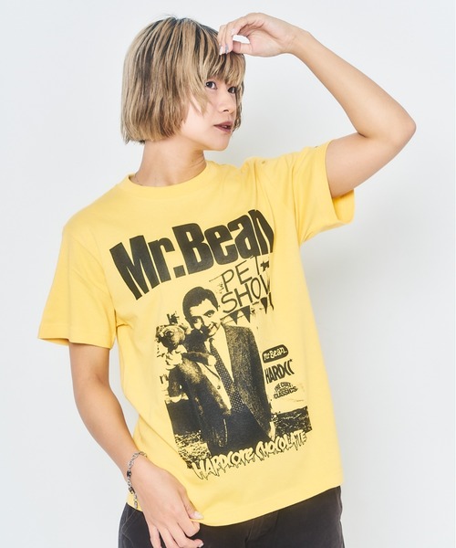 ハードコアチョコレート(ハードコアチョコレート)の「Mr.ビーン/テディ(ラッパ水仙荘バナナ)(Tシャツ/カットソー・メンズ・キャメル・XX-LARGE/X-LARGE/LARGE)」の5枚目の写真
