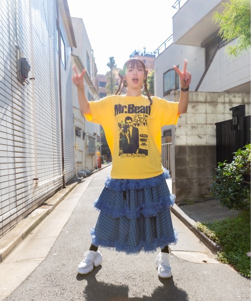 ハードコアチョコレート(ハードコアチョコレート)の「Mr.ビーン/テディ(ラッパ水仙荘バナナ)(Tシャツ/カットソー・メンズ・キャメル・XX-LARGE/X-LARGE/LARGE)」の3枚目の写真