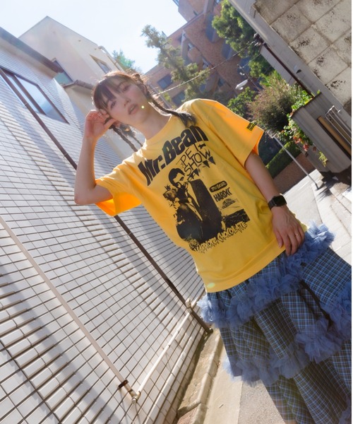 ハードコアチョコレート(ハードコアチョコレート)の「Mr.ビーン/テディ(ラッパ水仙荘バナナ)(Tシャツ/カットソー・メンズ・キャメル・XX-LARGE/X-LARGE/LARGE)」の2枚目の写真
