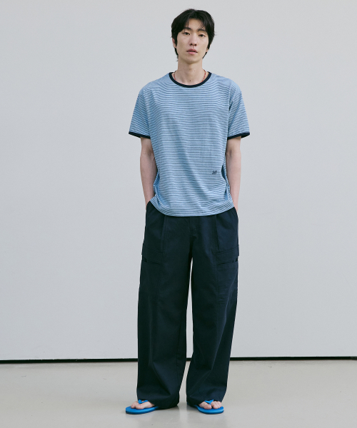 BER DE NOIR(ベールドノワール)の「モノカーゴパンツ(ネイビー)(その他パンツ・メンズ・その他・LARGE/MEDIUM/SMALL)」の1枚目の写真