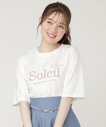 SWINGLE | 【6/5発売】オーバーサイズコットンロゴTシャツ(Tシャツ/カットソー)