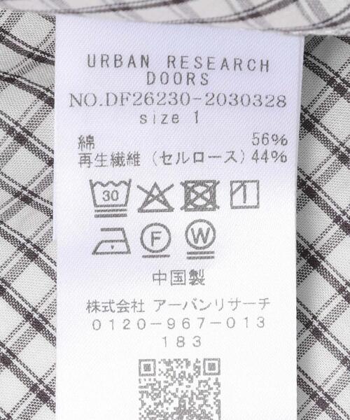 FORK&SPOON(フォークアンドスプーン)の「FORK&SPOON ワイド5分袖シャツ(シャツ/ブラウス・レディース・アイボリー/ネイビー・1)」の15枚目の写真