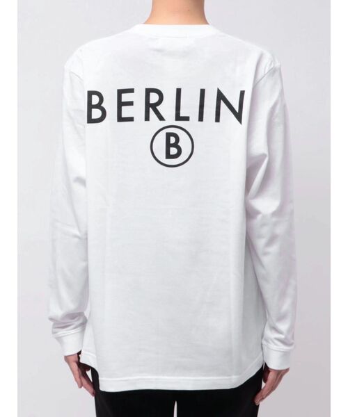 REGENCY WORKS(リージェンシーワークス)の「ベルリンロングティーシャツ(Tシャツ/カットソー・レディース・チャコールグレー/オフホワイト・FREE)」の20枚目の写真