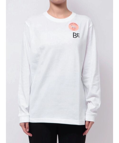 REGENCY WORKS(リージェンシーワークス)の「ベルリンロングティーシャツ(Tシャツ/カットソー・レディース・チャコールグレー/オフホワイト・FREE)」の21枚目の写真