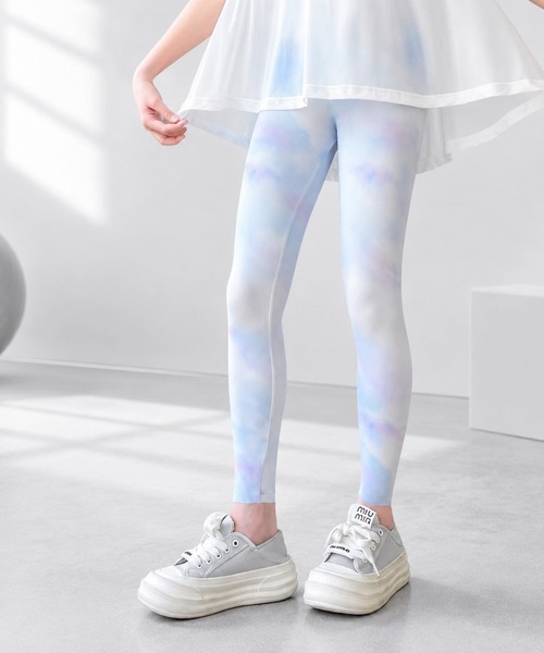 TONE SELECT GOODS(トーンセレクトグッズ)の「LESRIRE / スポーツレギンス L9332(その他パンツ・レディース・ピンク/その他1/ブルー/オレンジ/ネイビー・120/130/140/150/160)」の2枚目の写真