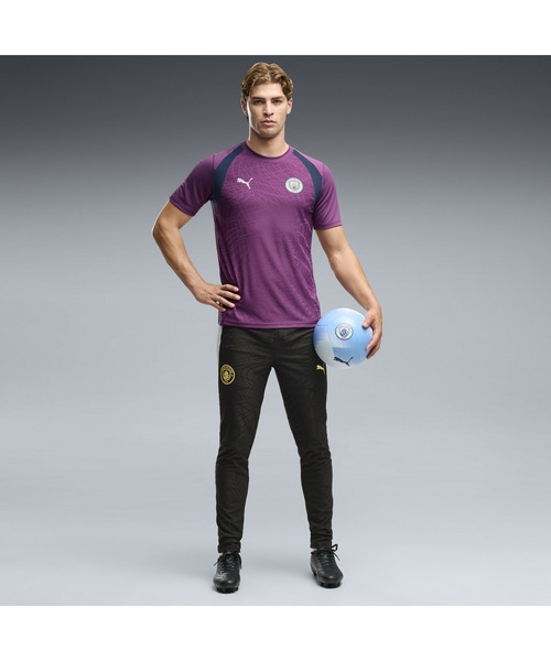 PUMA(プーマ)の「PUMA プーマ メンズ 2026-27 マンチェスターシティ FC トレーニング 半袖 シャ(Tシャツ/カットソー・メンズ・ブルー系・MEDIUM/SMALL/LARGE/X-LARGE)」の3枚目の写真