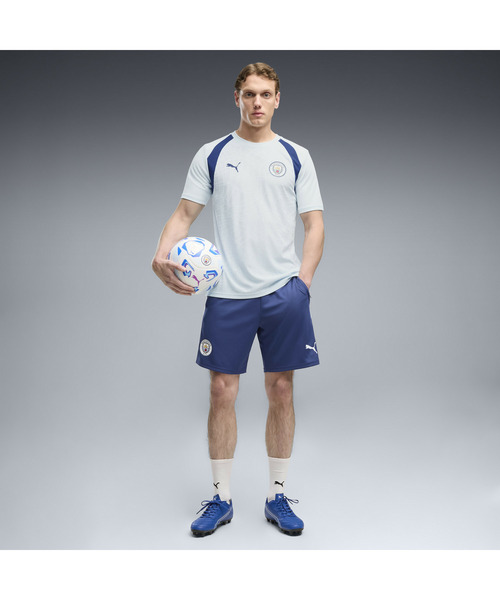 PUMA(プーマ)の「PUMA プーマ メンズ 2026-27 マンチェスターシティ FC トレーニング 半袖 シャ(Tシャツ/カットソー・メンズ・ブルー系・MEDIUM/SMALL/LARGE/X-LARGE)」の7枚目の写真