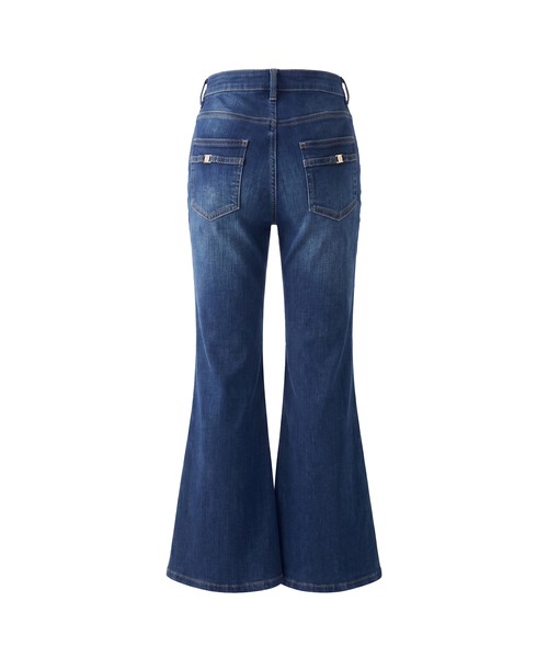Rose Muse(ロゼミューズ)の「High stretch flare denim pants(デニムパンツ・レディース・チャコール/インディゴブルー・SMALL/MEDIUM)」の8枚目の写真