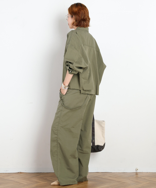 Attick by Johnbull(アティックバイジョンブル)の「【Attick by Johnbull 】別注ミリタリーシャツ(シャツ/ブラウス・レディース・カーキ・FREE)」の7枚目の写真