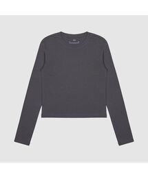 エイ ロングスリーブTシャツ(チャコール)