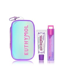EUTHYMOL（ユーシモール）の「EUTHYMOL　ユーシモール　ホワイトパープル 　トラベルセット（オーラルケア/歯磨きグッズ）」